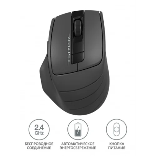 Мышь A4Tech Fstyler FG30 серый оптическая (2000dpi) беспроводная USB (6but) Мышь A4Tech Fstyler FG30 серый оптическая (2000dpi) беспроводная USB (6but)